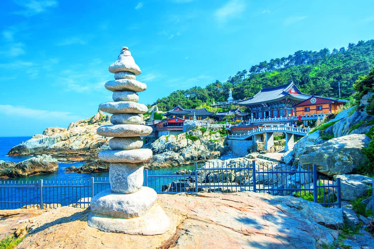 부산 해동용궁사 전경 부산 해동용궁사 전경