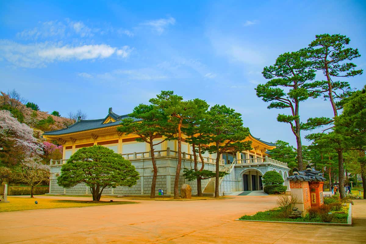 호암미술관 전경 호암미술관 전경