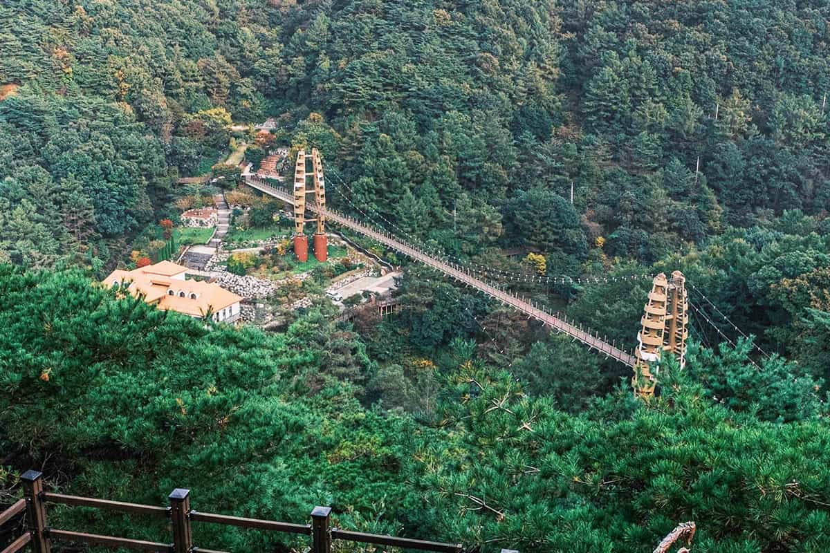 증평 좌구산휴양랜드 항공샷 증평 좌구산휴양랜드 항공샷