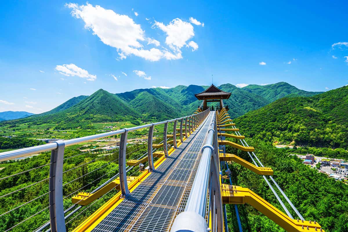 문경 봉명산 출렁다리 문경 봉명산 출렁다리