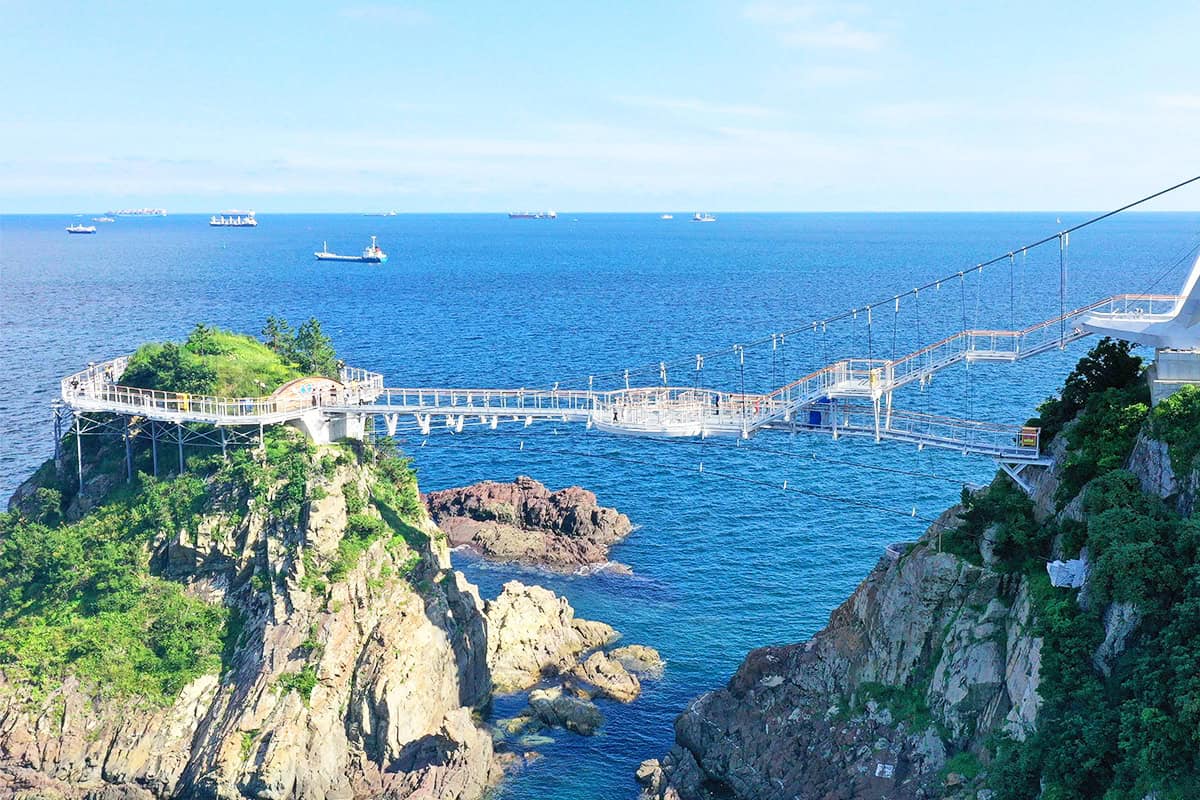 부산 송도용궁구름다리 전경 부산 송도용궁구름다리 전경