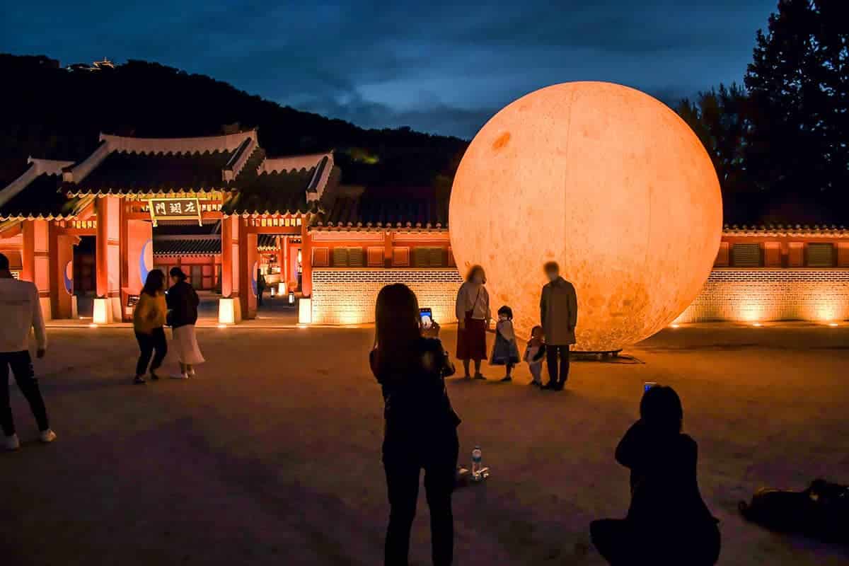 화성행궁 야간 화성행궁 야간