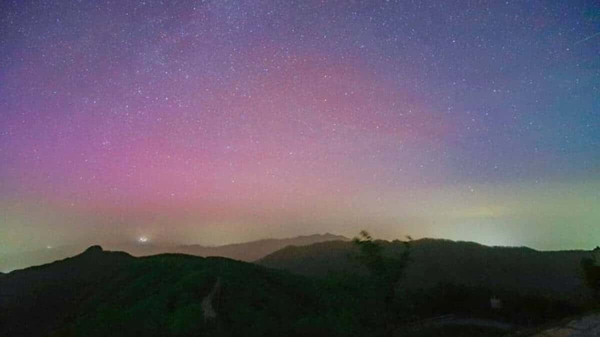 화천 용인어린이천문대 오로라