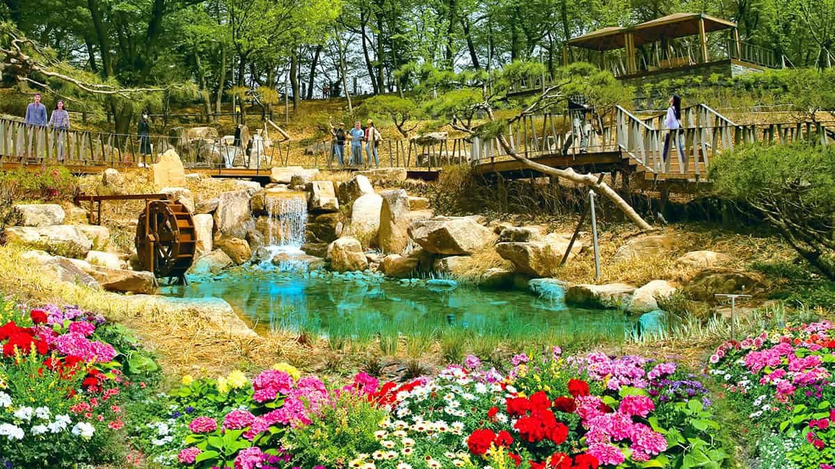 초안산 수국정원 초안산 수국정원