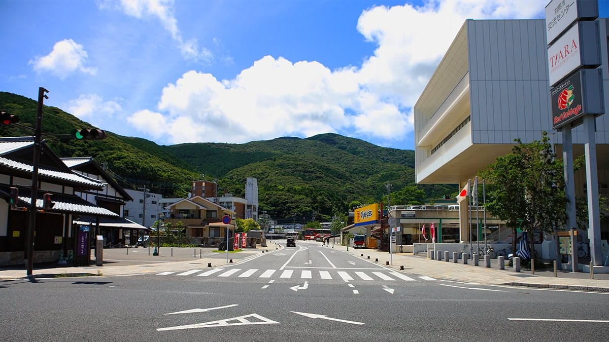 대마도 이즈하라 시내 대마도 이즈하라 시내