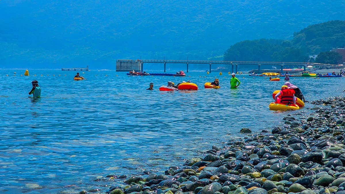 학동 몽돌해변