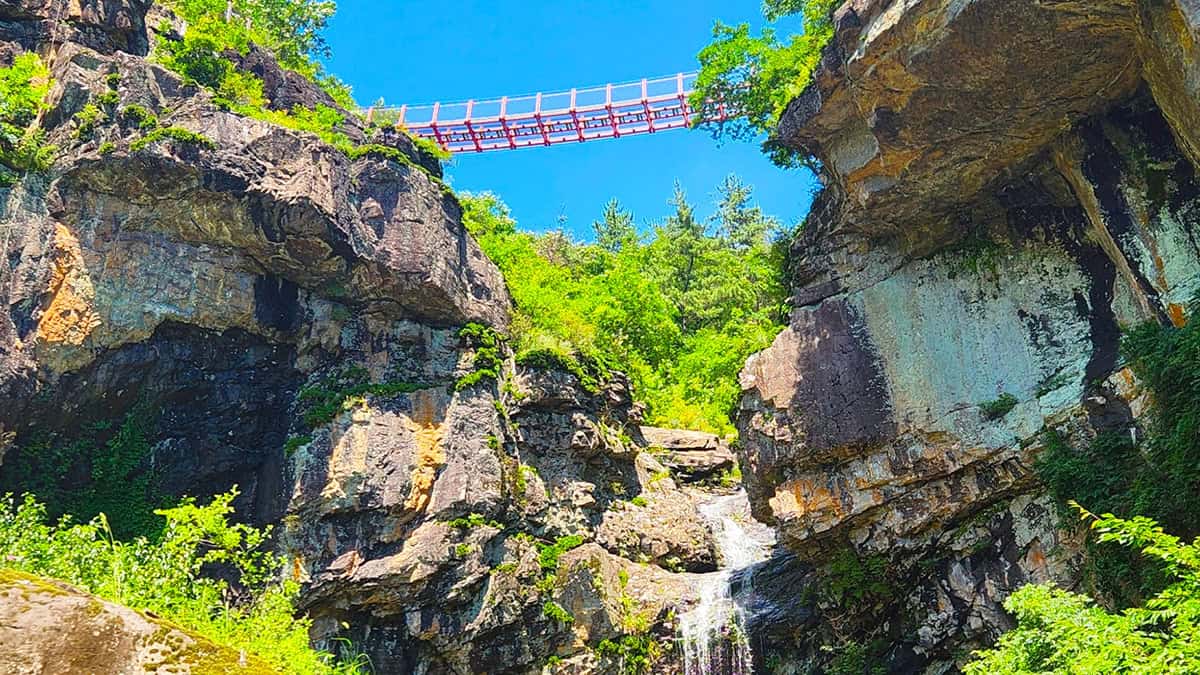 구절산 폭포암 구절산 폭포암