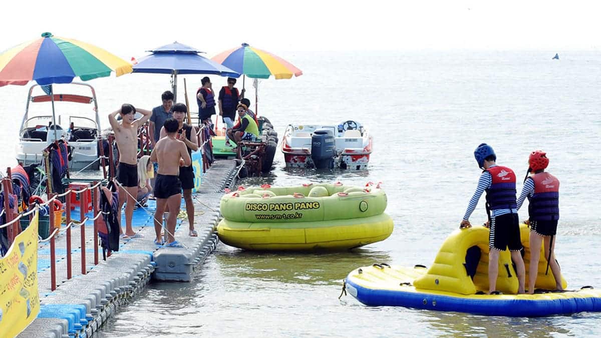 을왕리 해수욕장 수상스포츠 을왕리 해수욕장 수상스포츠