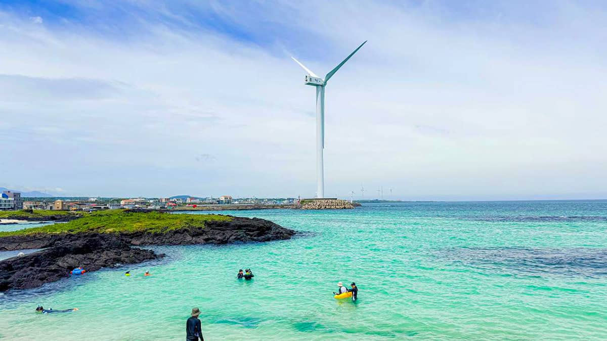 코난해변 풍차 코난해변 풍차