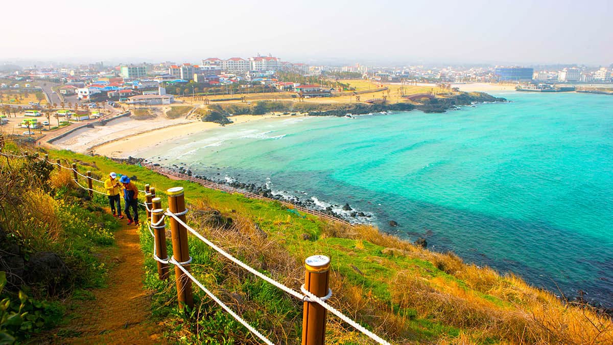 제주 함덕해수욕장 산책길