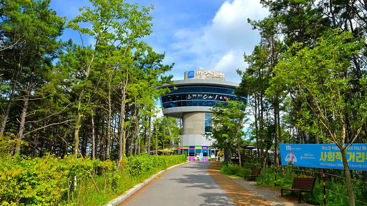 마장호수 전망대