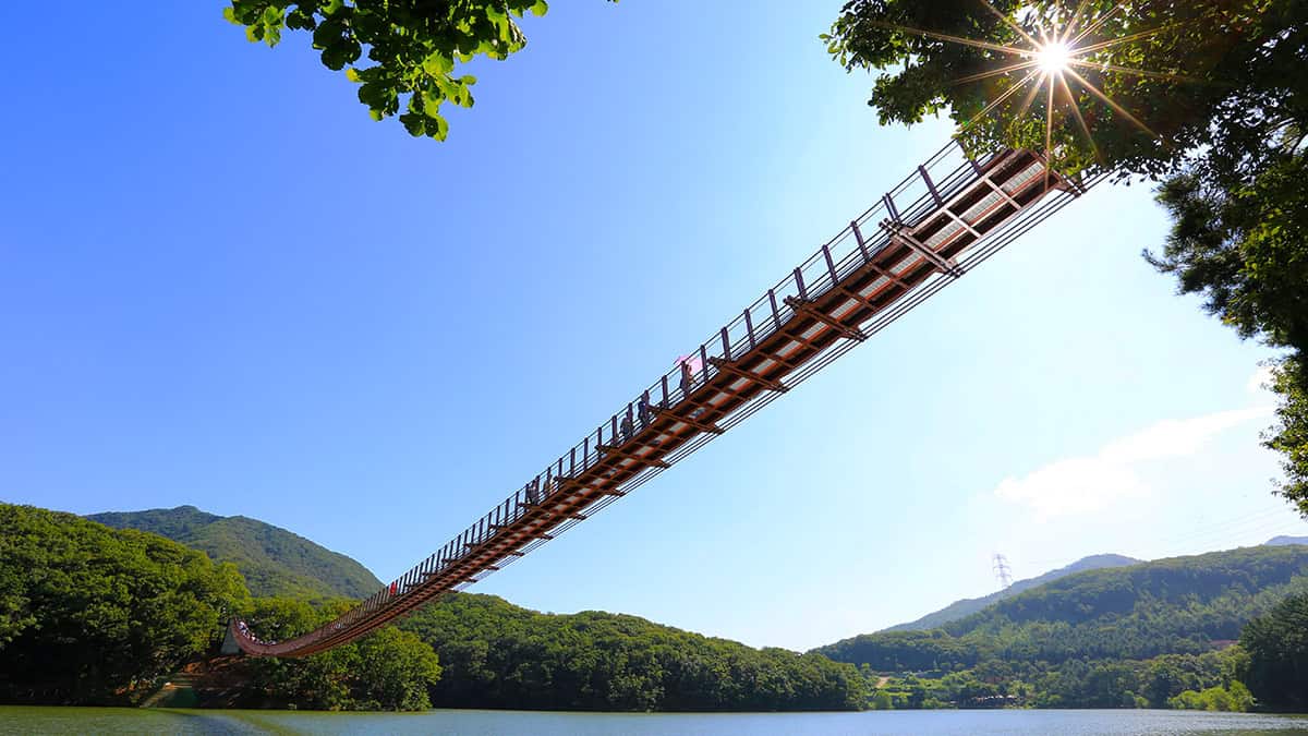 파주 마장호수 출렁다리