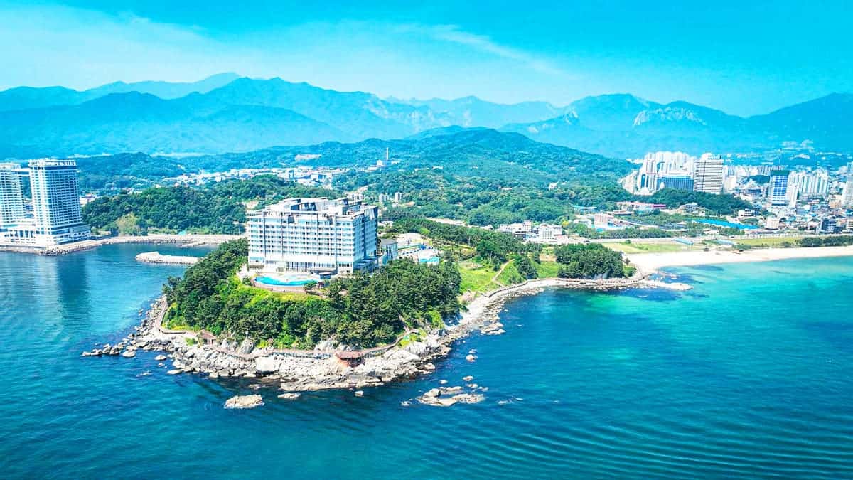 속초 바다향기로 전경 속초 바다향기로 전경