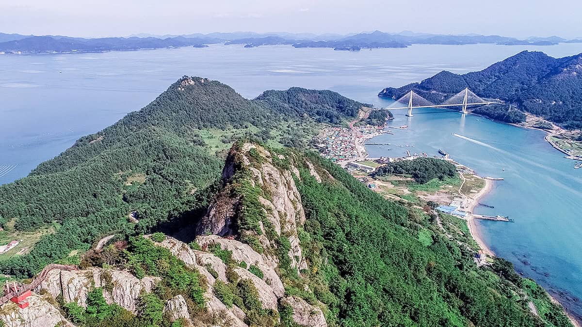 지리망산 옥녀봉