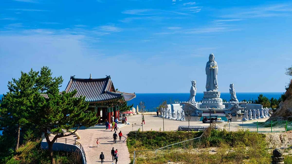휴휴암 전경 휴휴암 전경