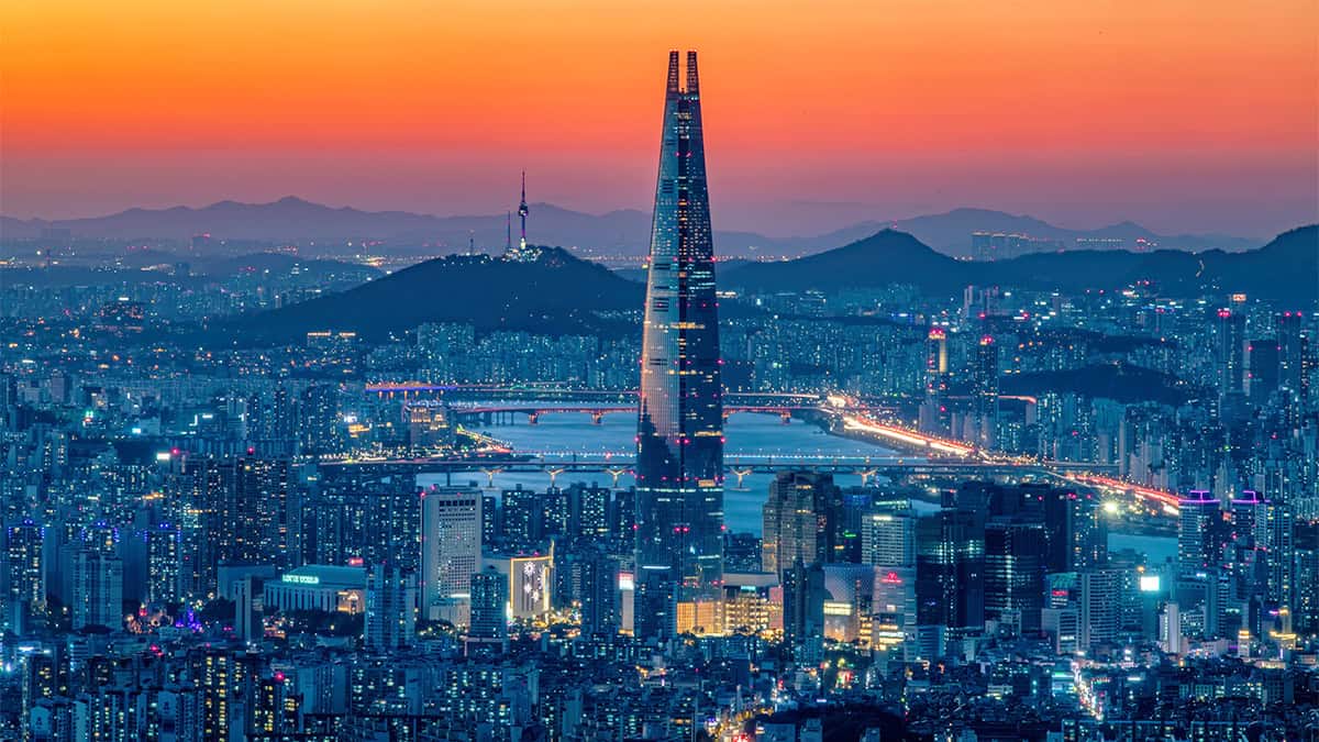 서울 도심 야경
