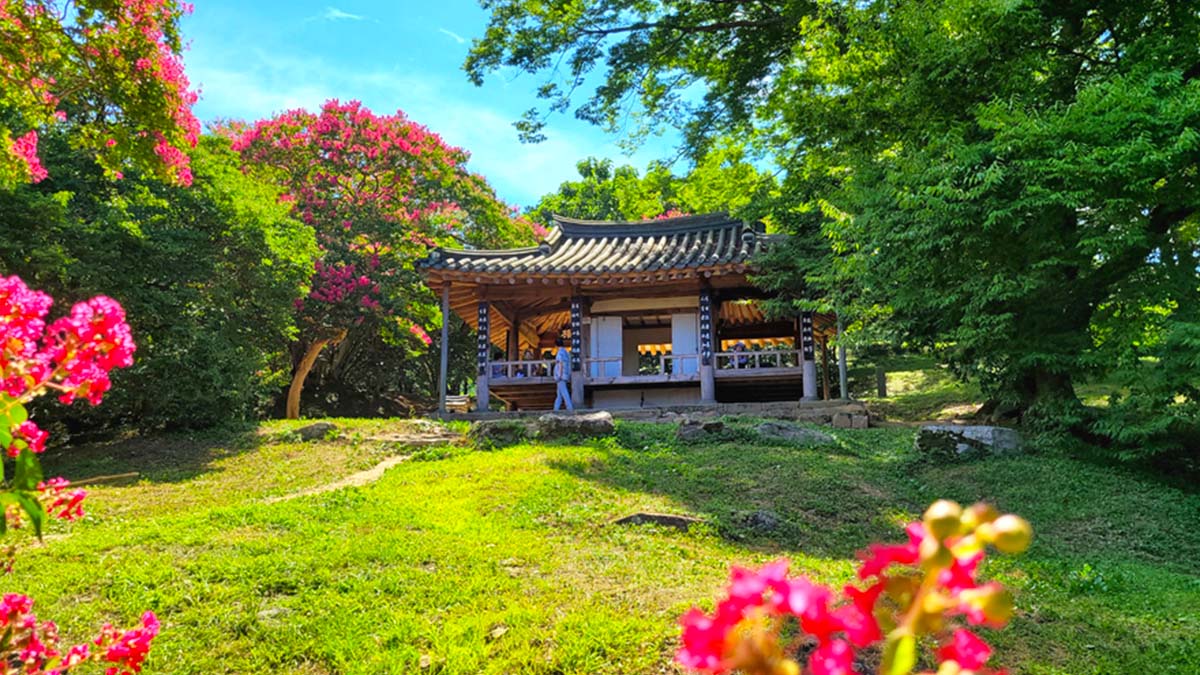 명옥헌 전경