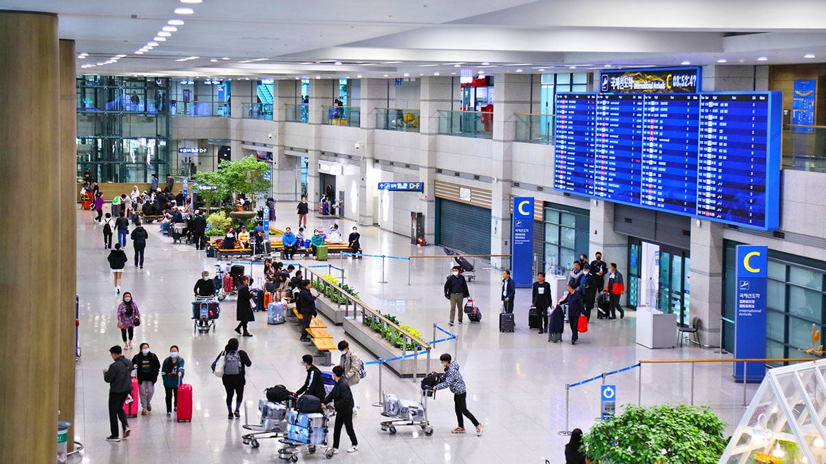 인천공항 도착층 인천공항 도착층