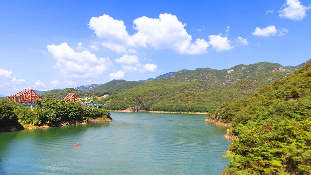 청풍호 전경