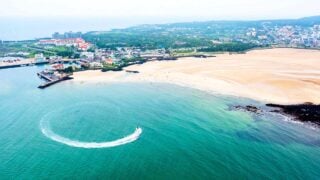 제주 표선해수욕장 전경