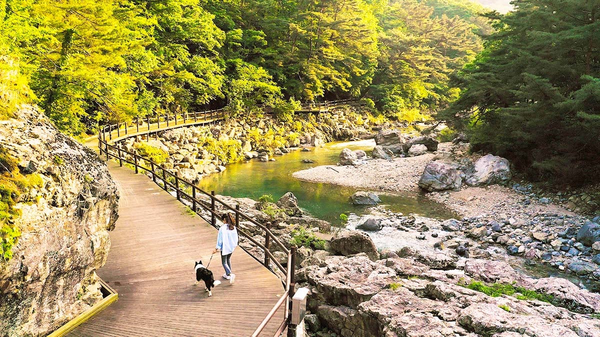 운일암반일암 산책