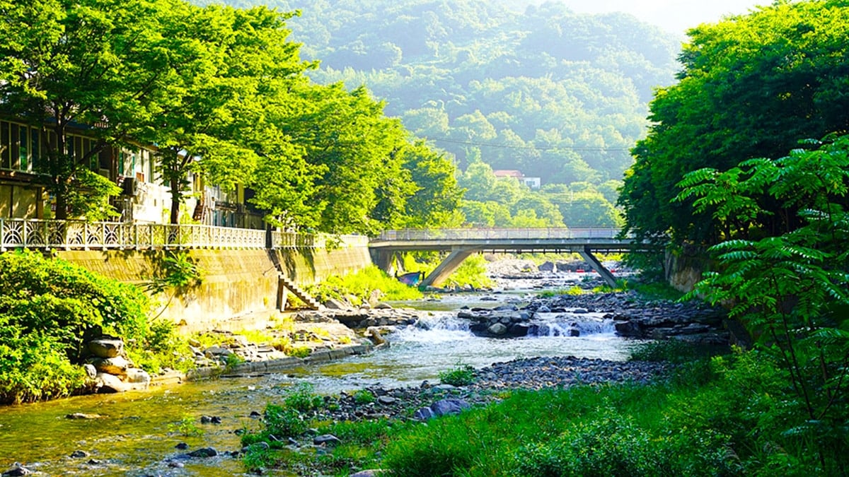 표충사 계곡 표충사 계곡