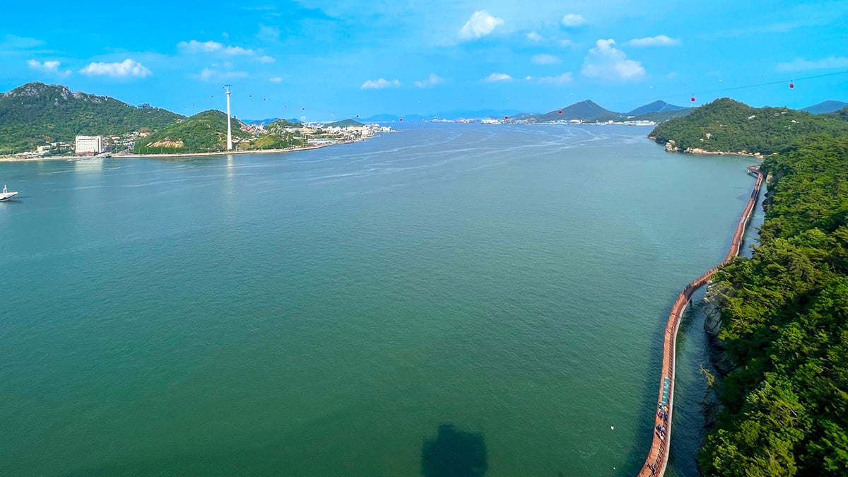목포 고하도 전경 목포 고하도 전경