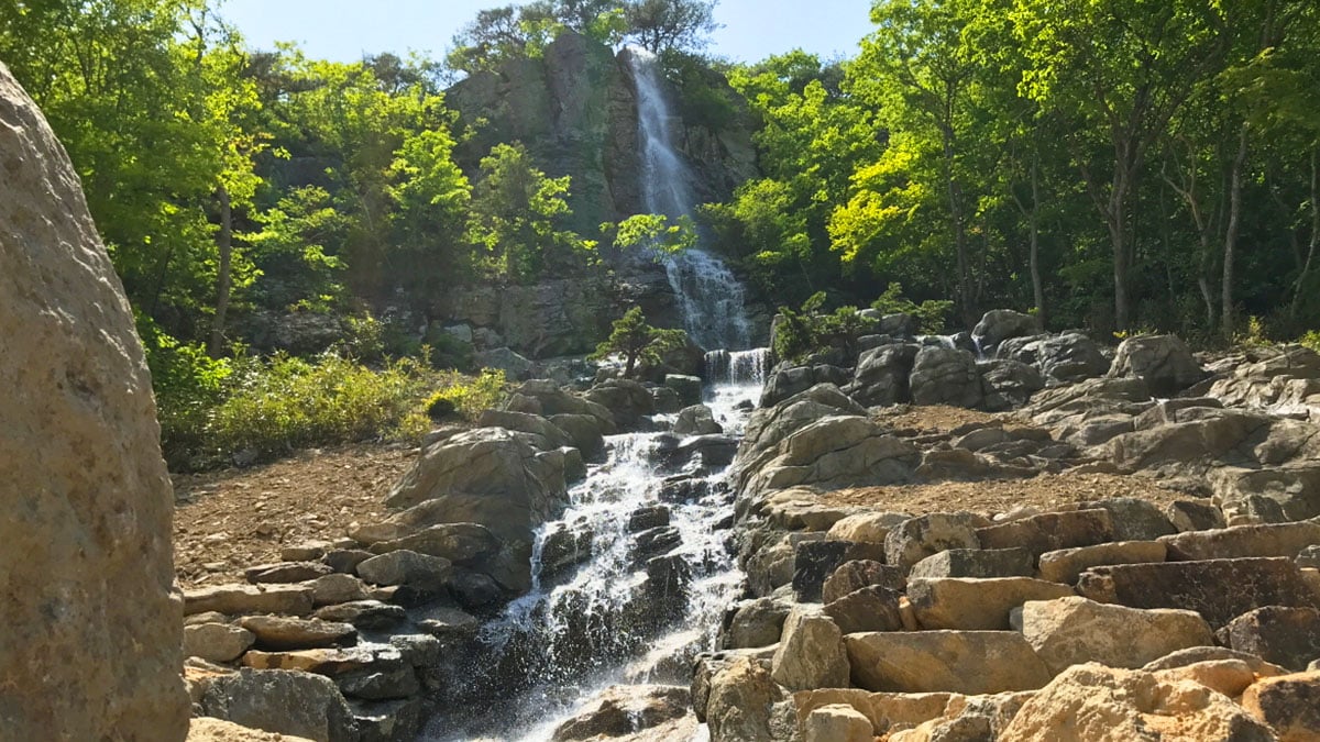 선운산 폭포