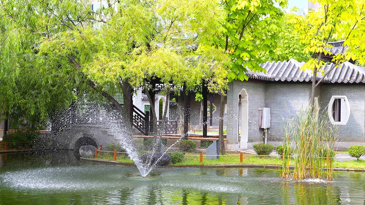 월화원 분수