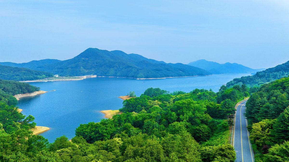 대청호 전경 대청호 전경