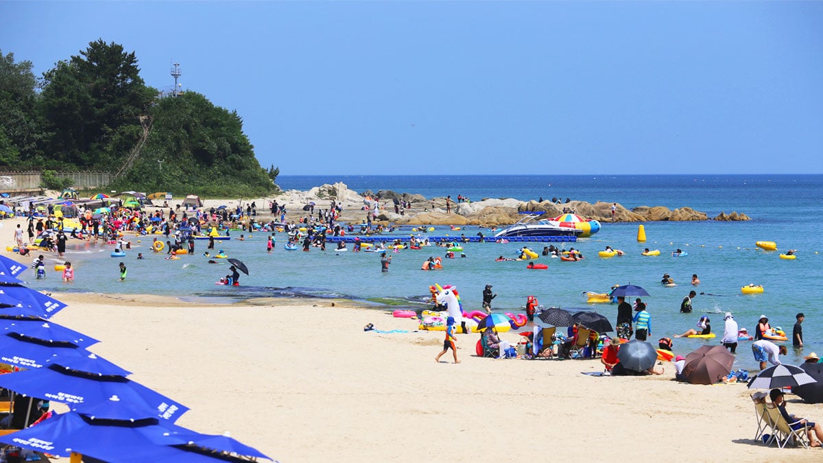 고성군 아야진해변