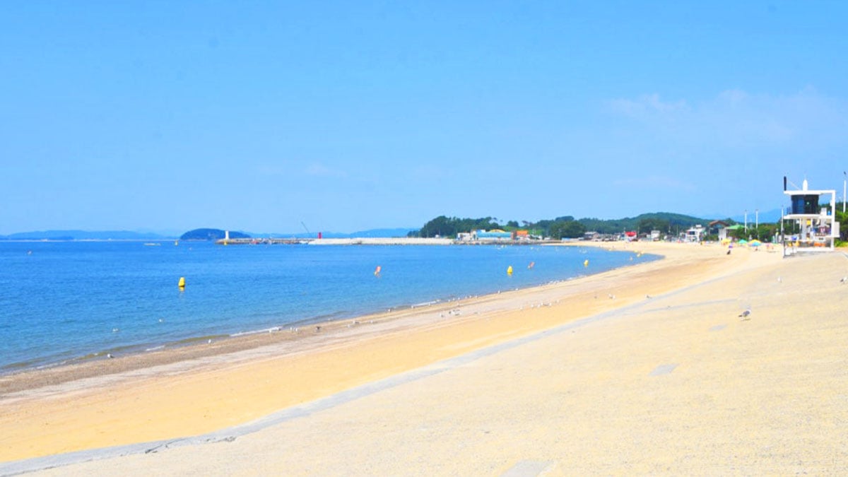 무창포해수욕장 해변 무창포해수욕장 해변