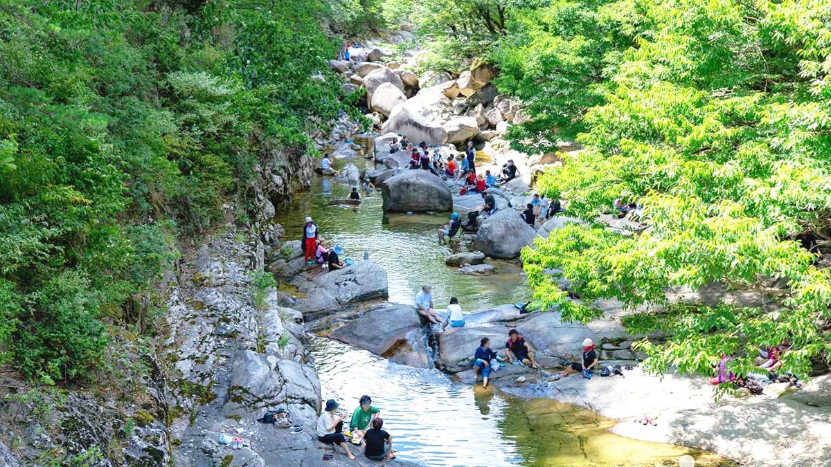 동해 무릉계곡 전경 동해 무릉계곡 전경