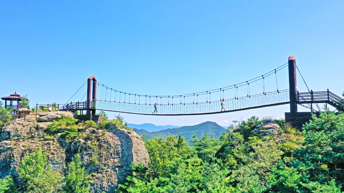 나각산 출렁다리 나각산 출렁다리