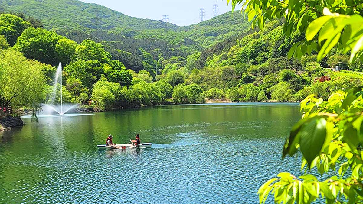 마장호수 카누 마장호수 카누