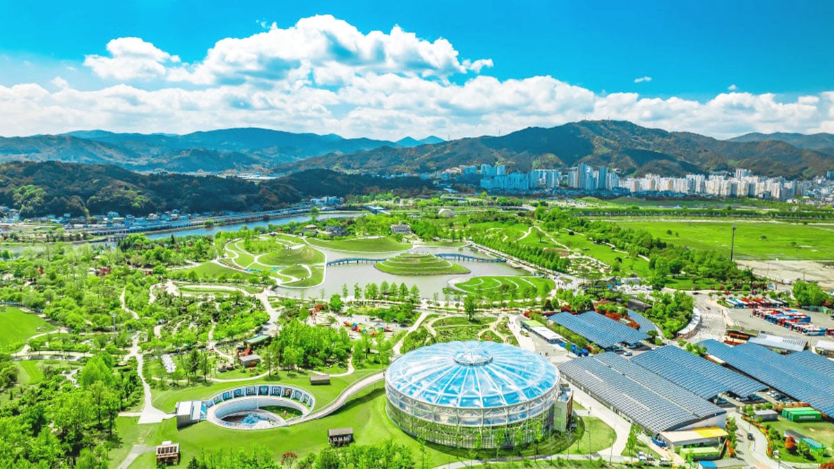 순천만국가정원 전경 순천만국가정원 전경