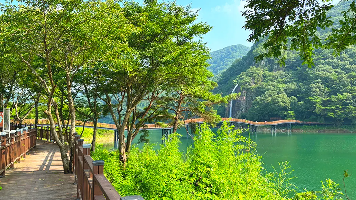 담양 용마루길 모습