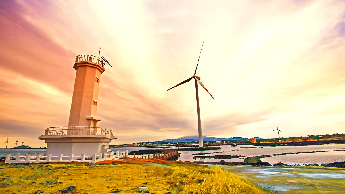 신창풍차해안도로 노을 신창풍차해안도로 노을