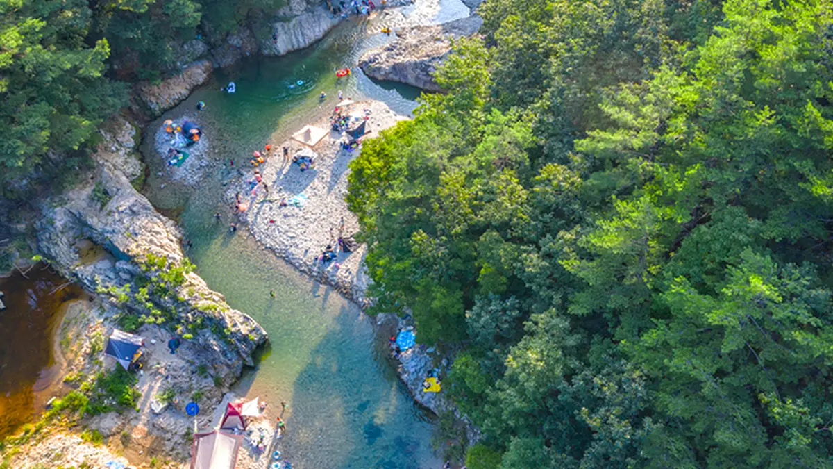 하옥계곡 항공 하옥계곡 항공