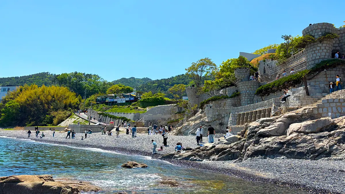 거제 매미성 전경