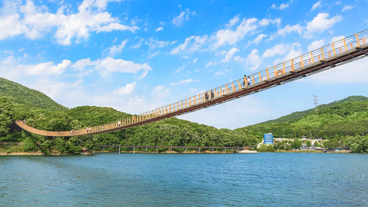 파주 마장호수 출렁다리