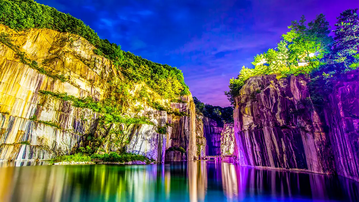 천주호 야경 천주호 야경