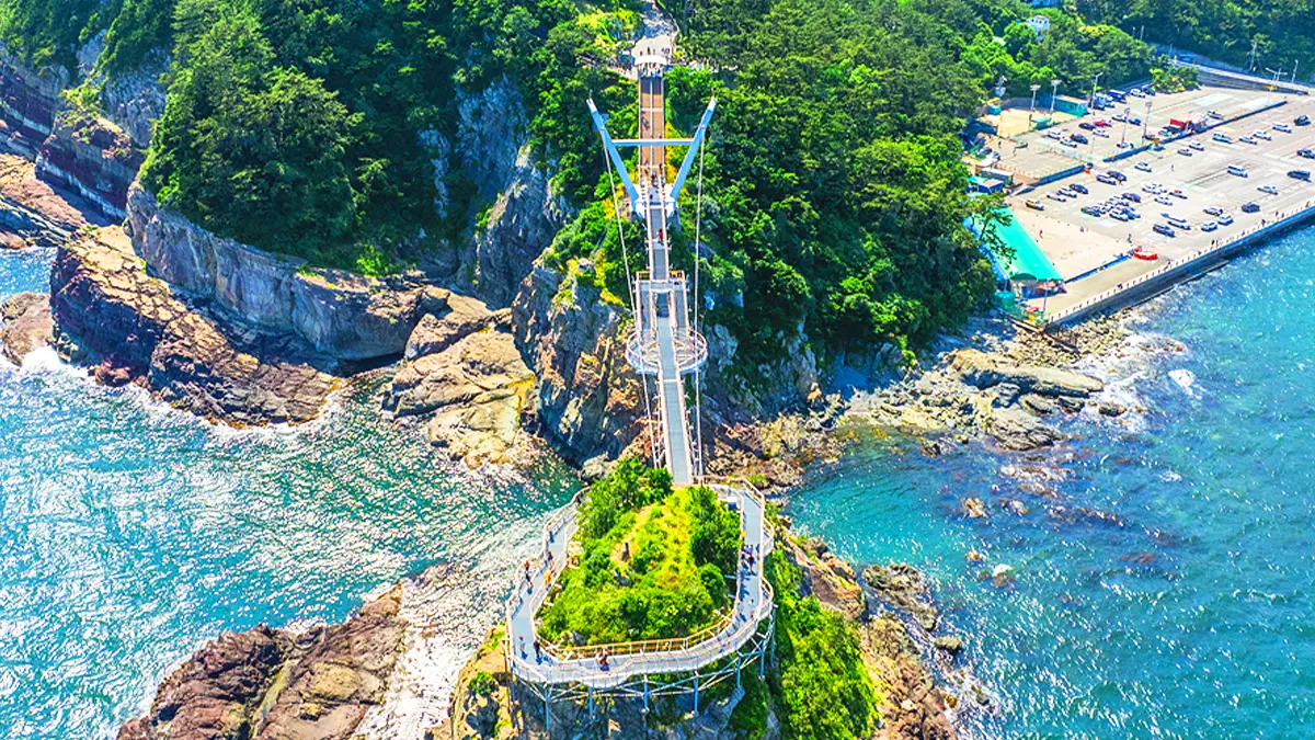 부산 송도용궁구름다리 전경 부산 송도용궁구름다리 전경