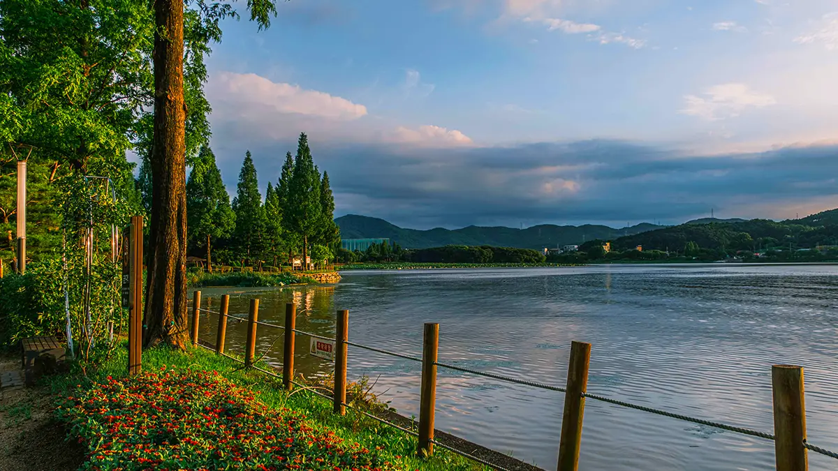 아산 신정호호수공원 산책길 아산 신정호호수공원 산책길