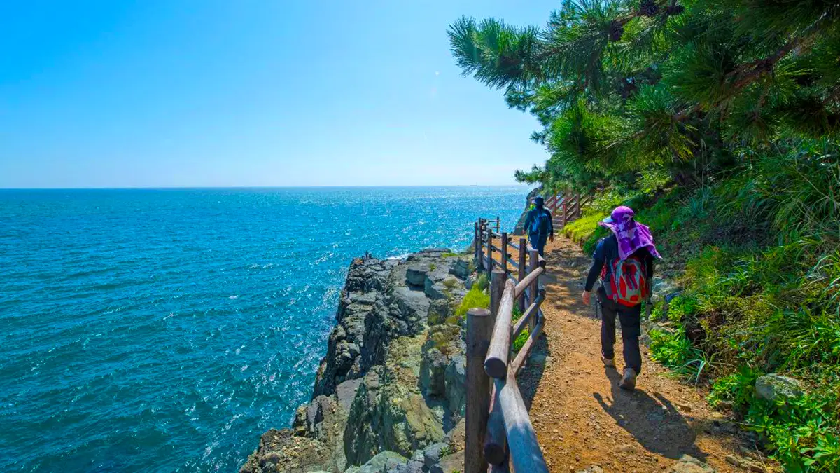 이기대 해안산책로