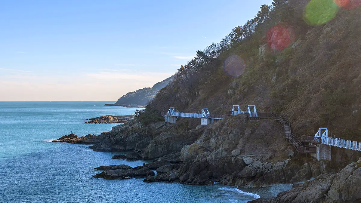 부산 이기대 해안산책로