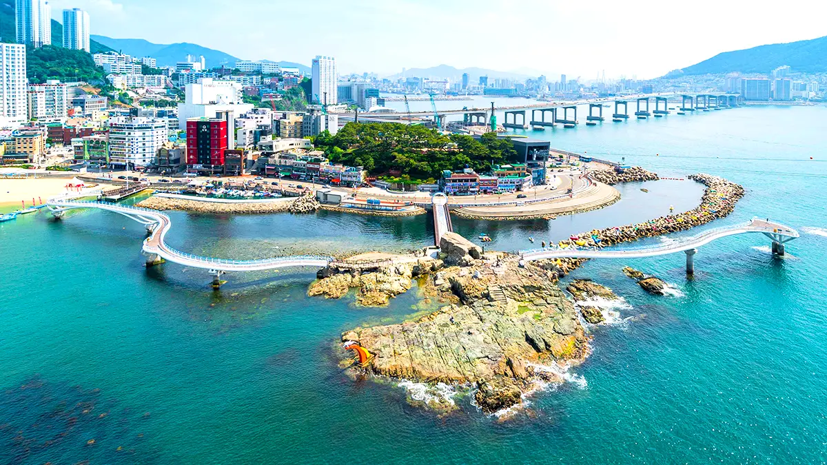 송도구름산책로 전경