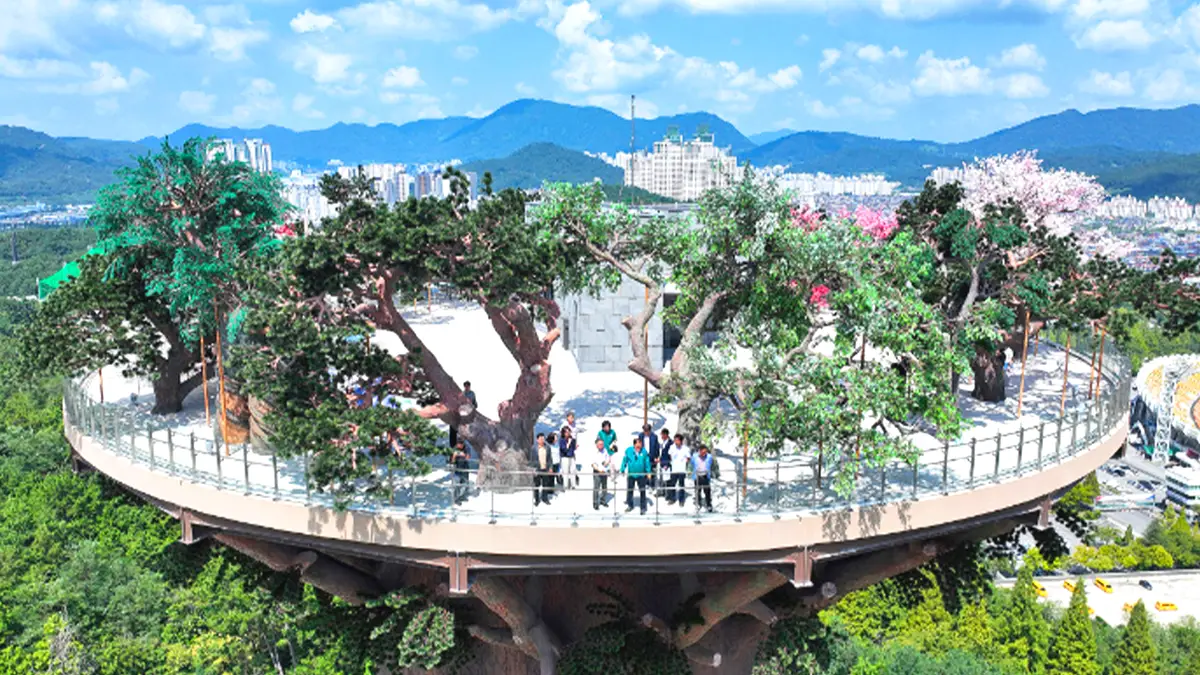 빅트리를 방문한 장금용 창원시장 권한대행