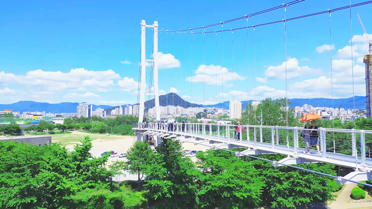 사이로 248 출렁다리 모습