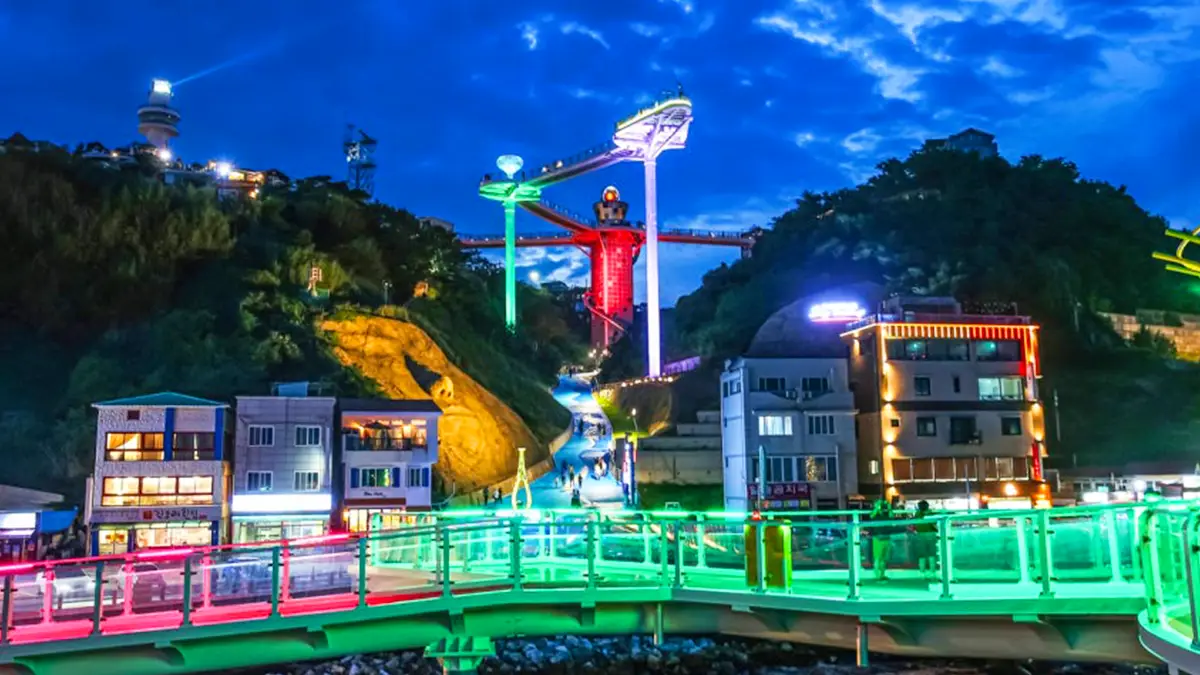 도째비골 스카이밸리 야경 도째비골 스카이밸리 야경